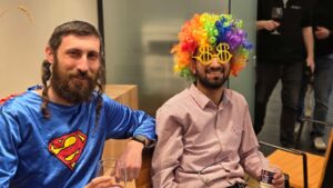 Purim at the TLV office