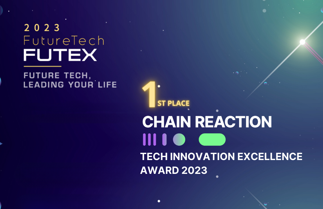 Chain Reaction wins TIE Award 2023
